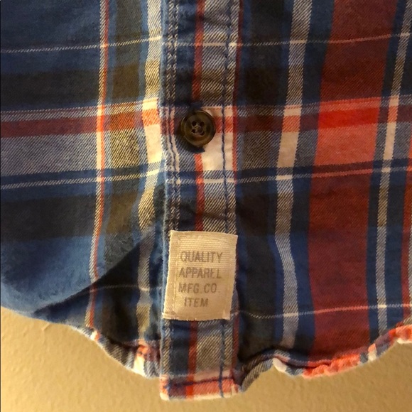Carter's plaid button down - Picture 3 of 6
